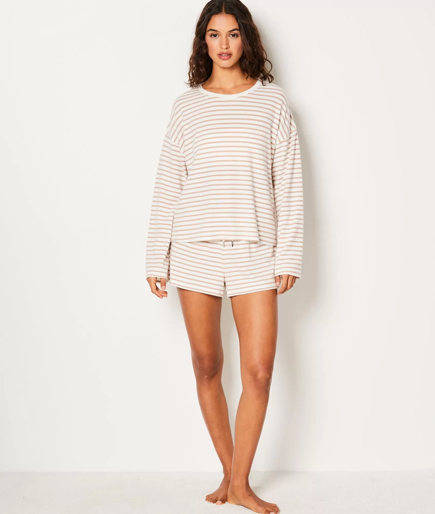 Etam Loungewear | Pyjama Bottoms>Striped Pyjama Shorts