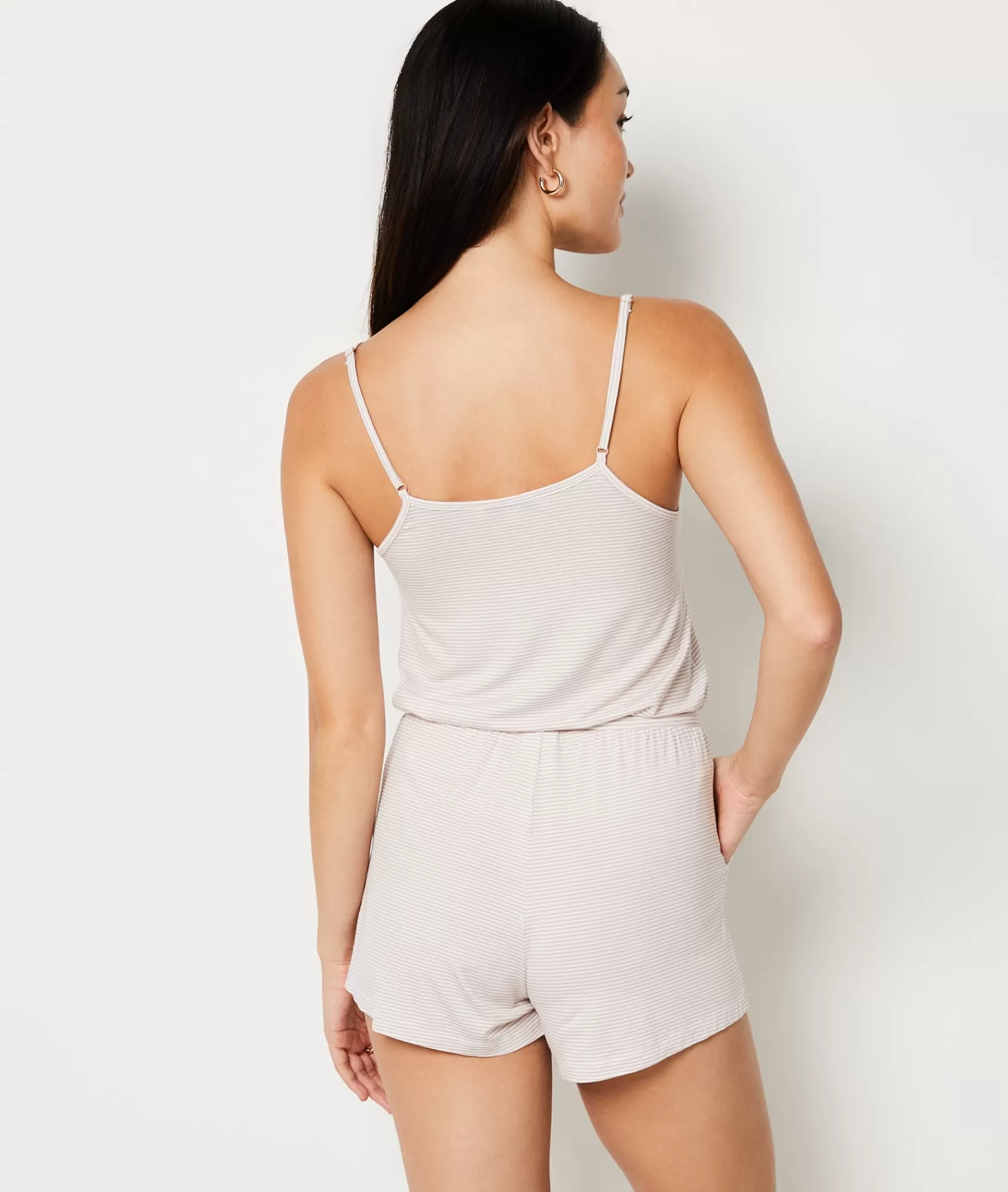 Etam Pyjama Bottoms>Striped Pyjama Shorts