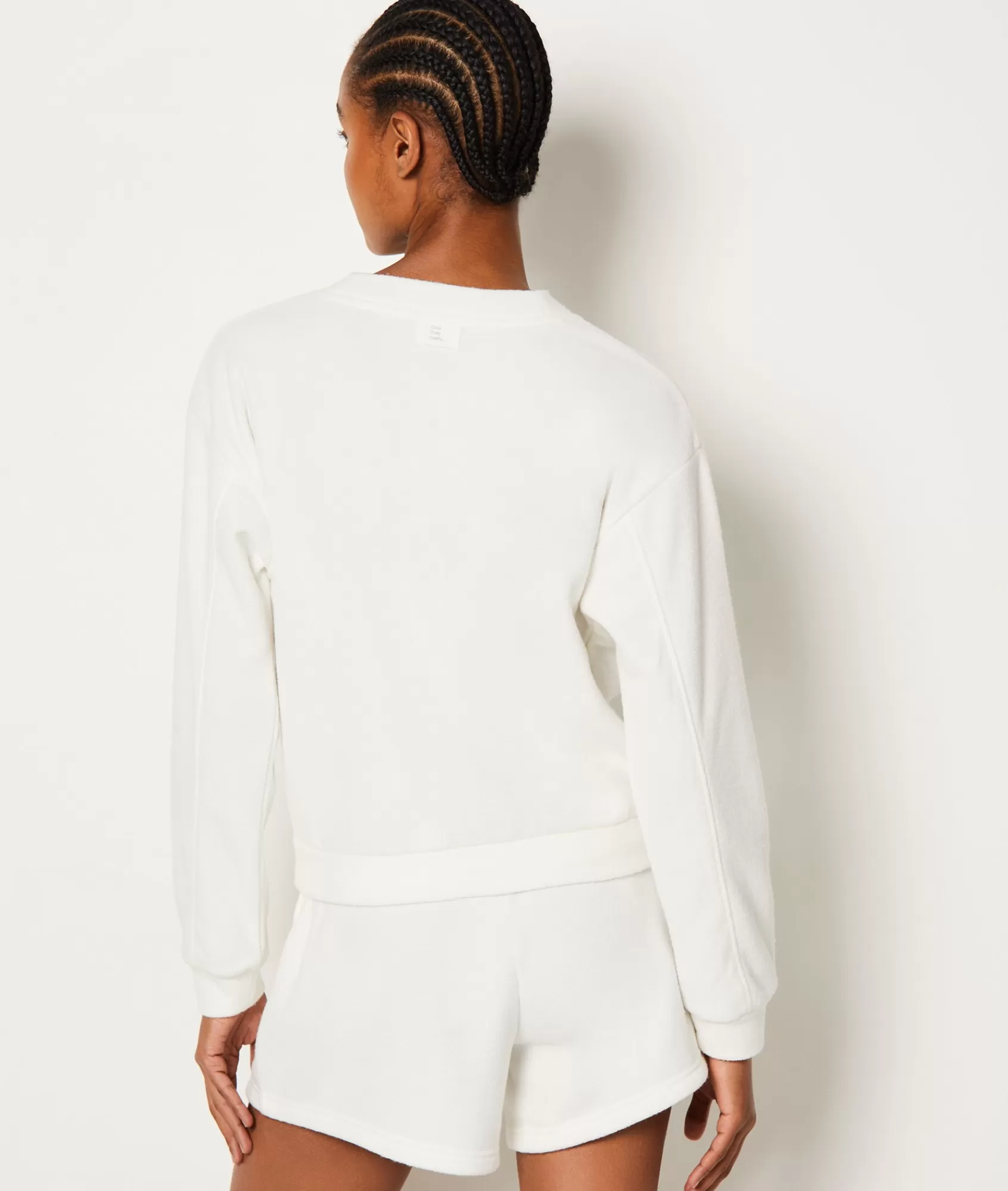 Etam Loungewear | Pyjama Ponchos, Sweatshirts & Jackets>Sweat molleton granulé