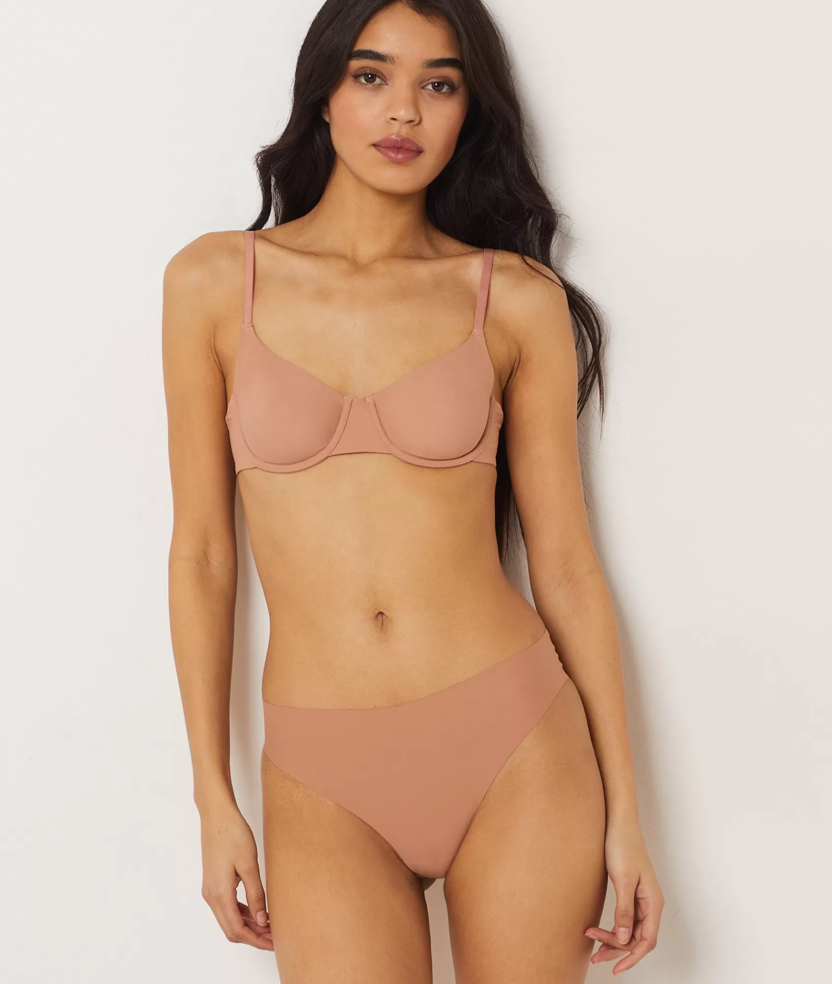 Etam Tanga>Tanga high leg en microfibre