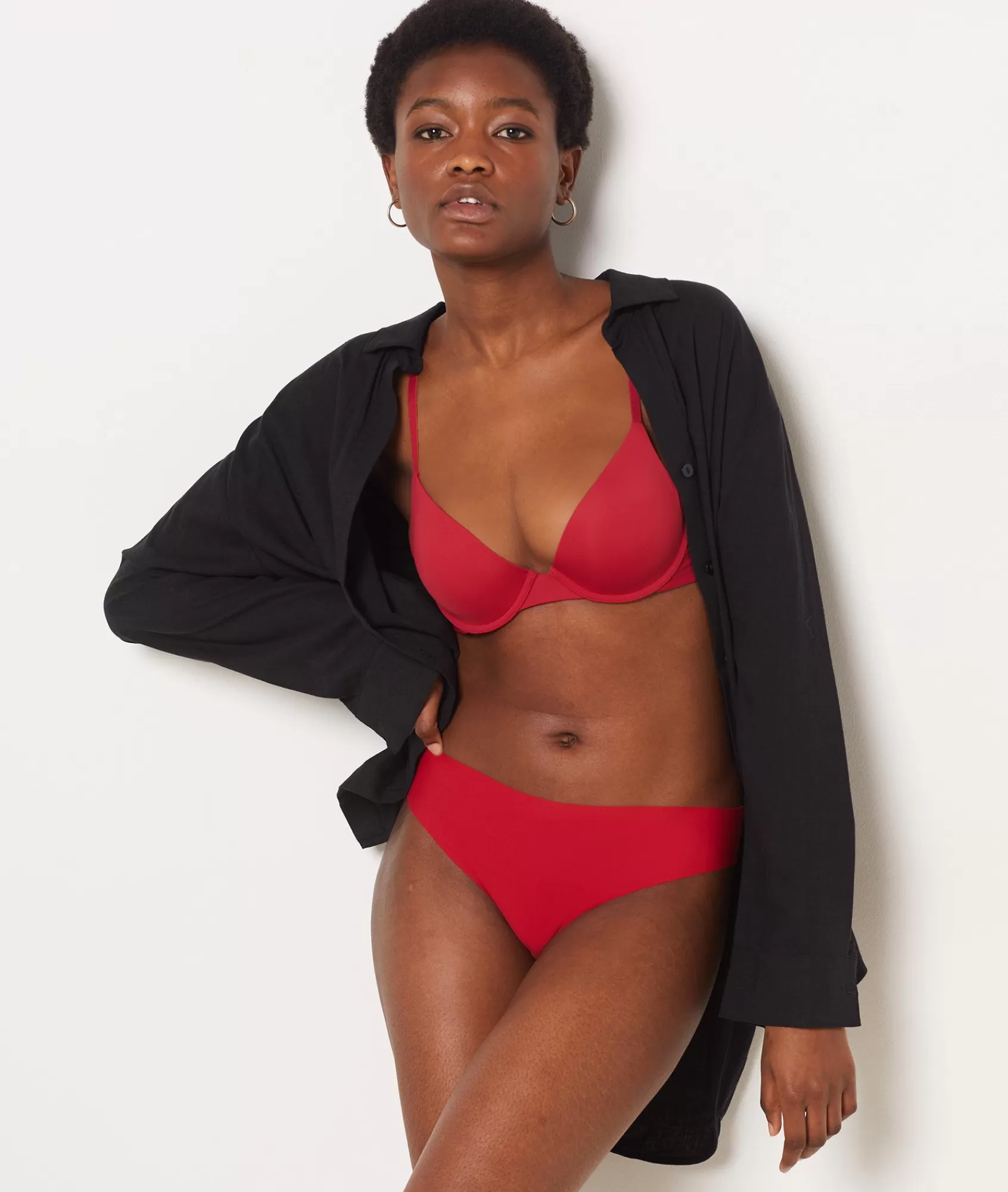 Etam Tanga>Tanga high leg en microfibre