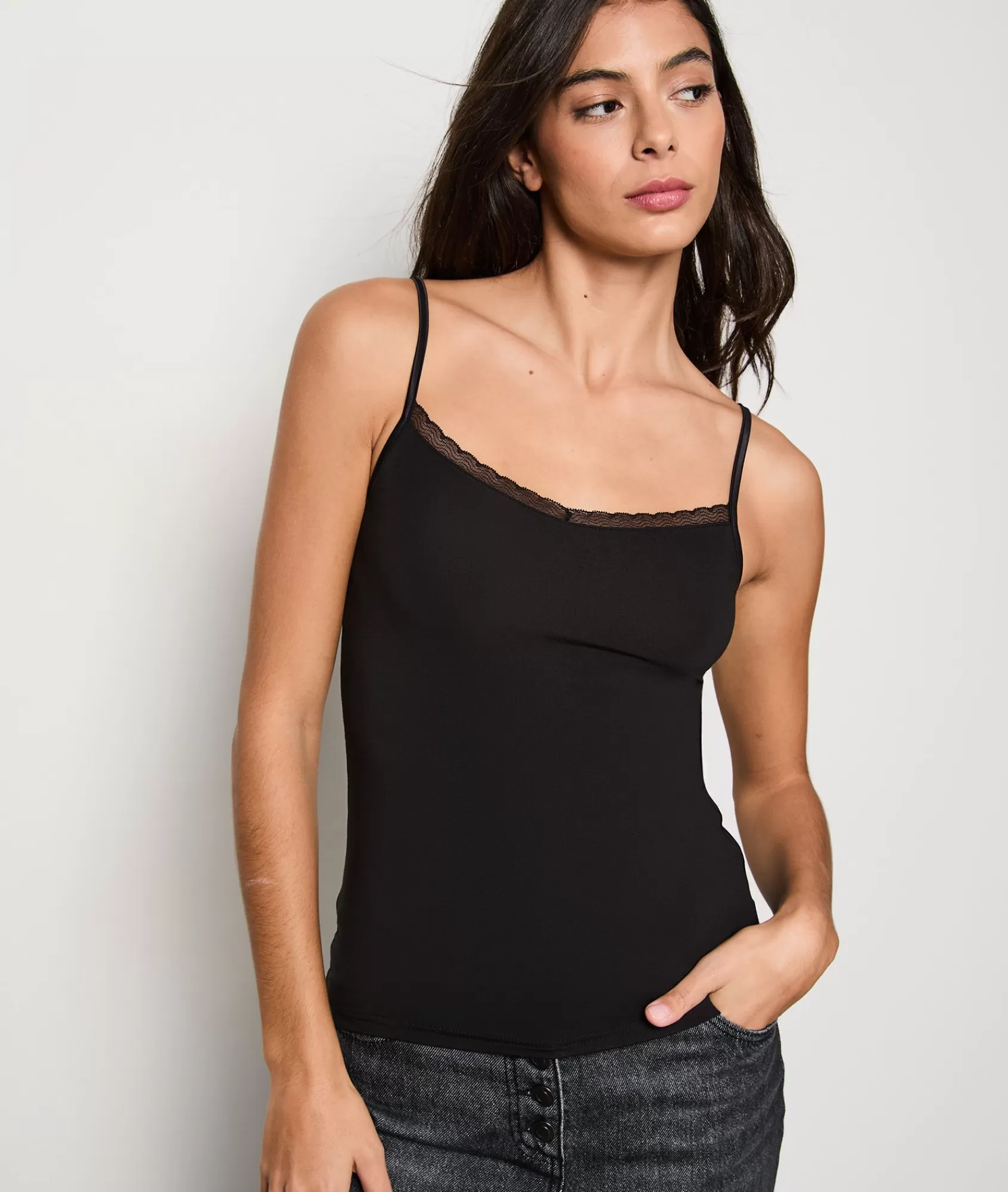 Etam Pyjama Tops>Thermal knit camisole