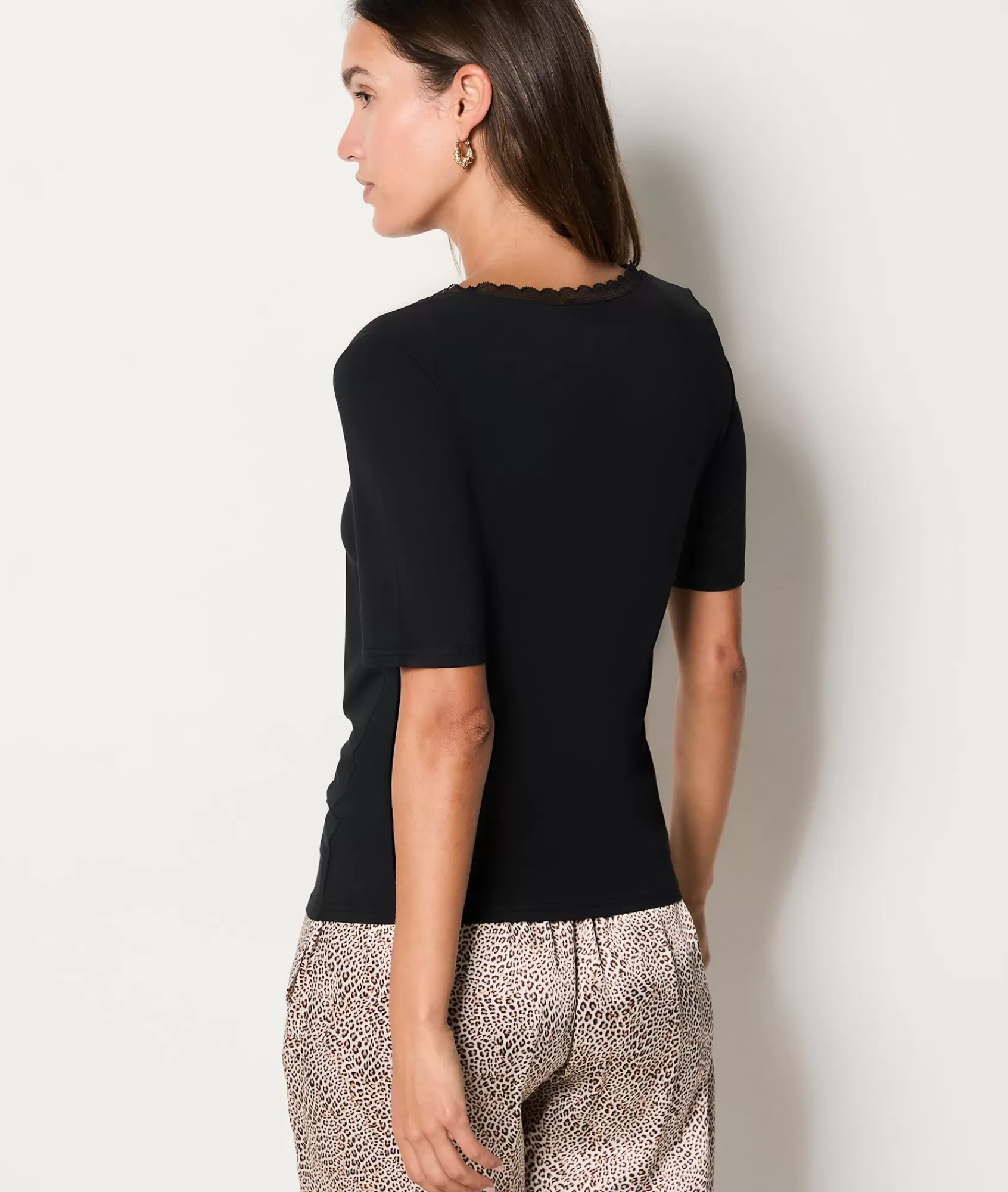 Etam Pyjama Tops>Thermal knit T-shirt