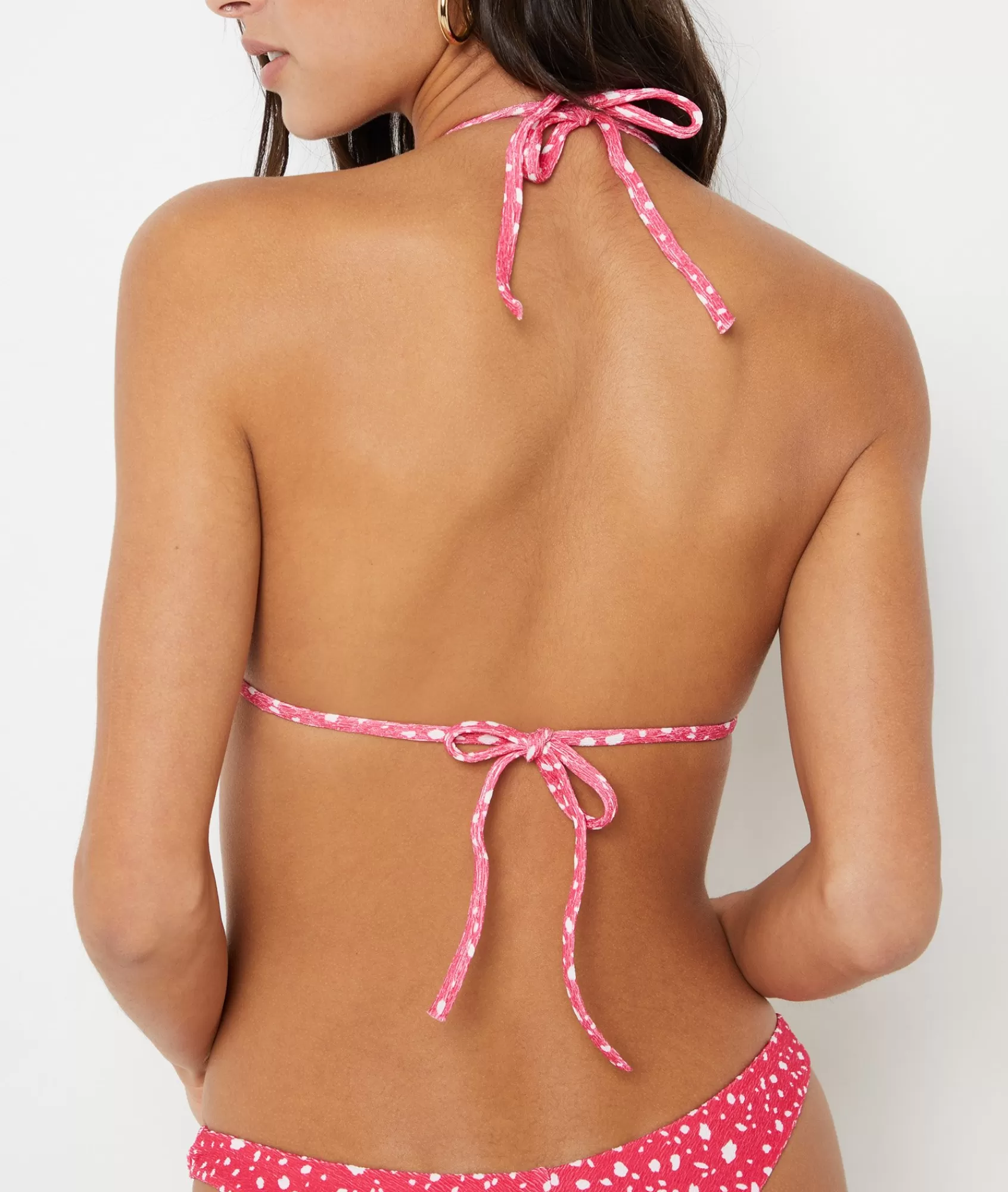 Etam Triangle Tops | Fancy Swimwear>Triangle Bikini Top with Jewel Detail
