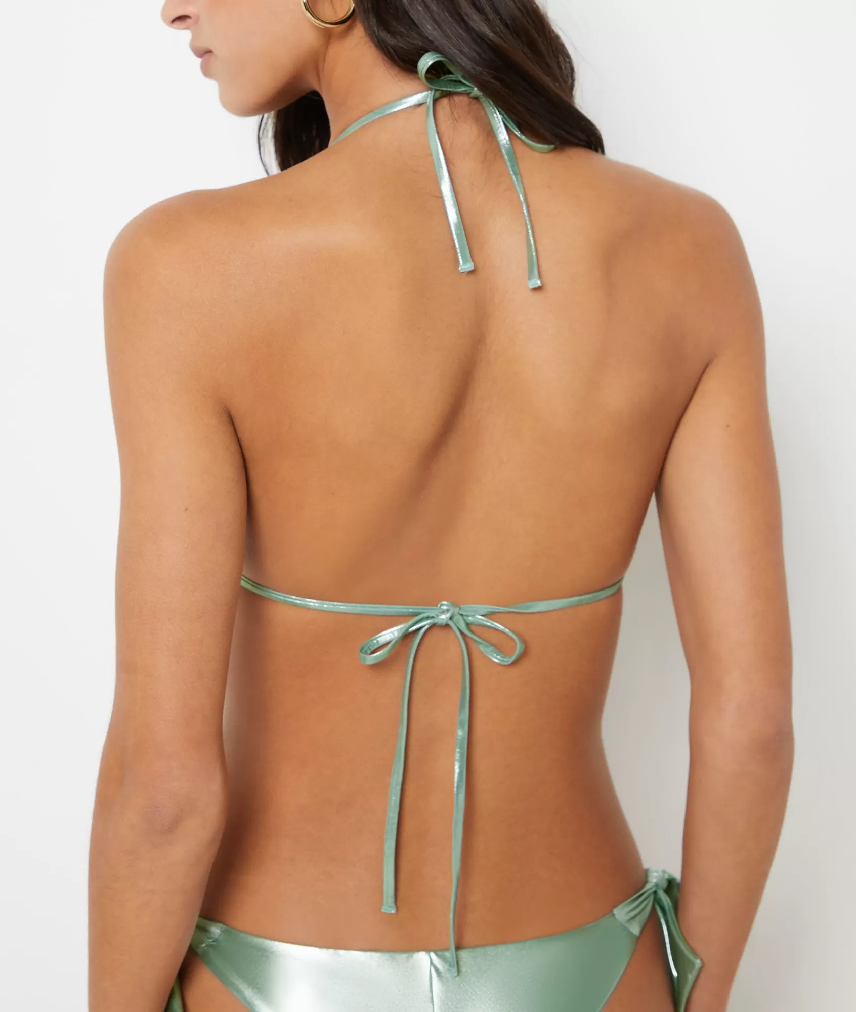 Etam Triangle Tops>Triangle Bikini Top with Mirror Effect
