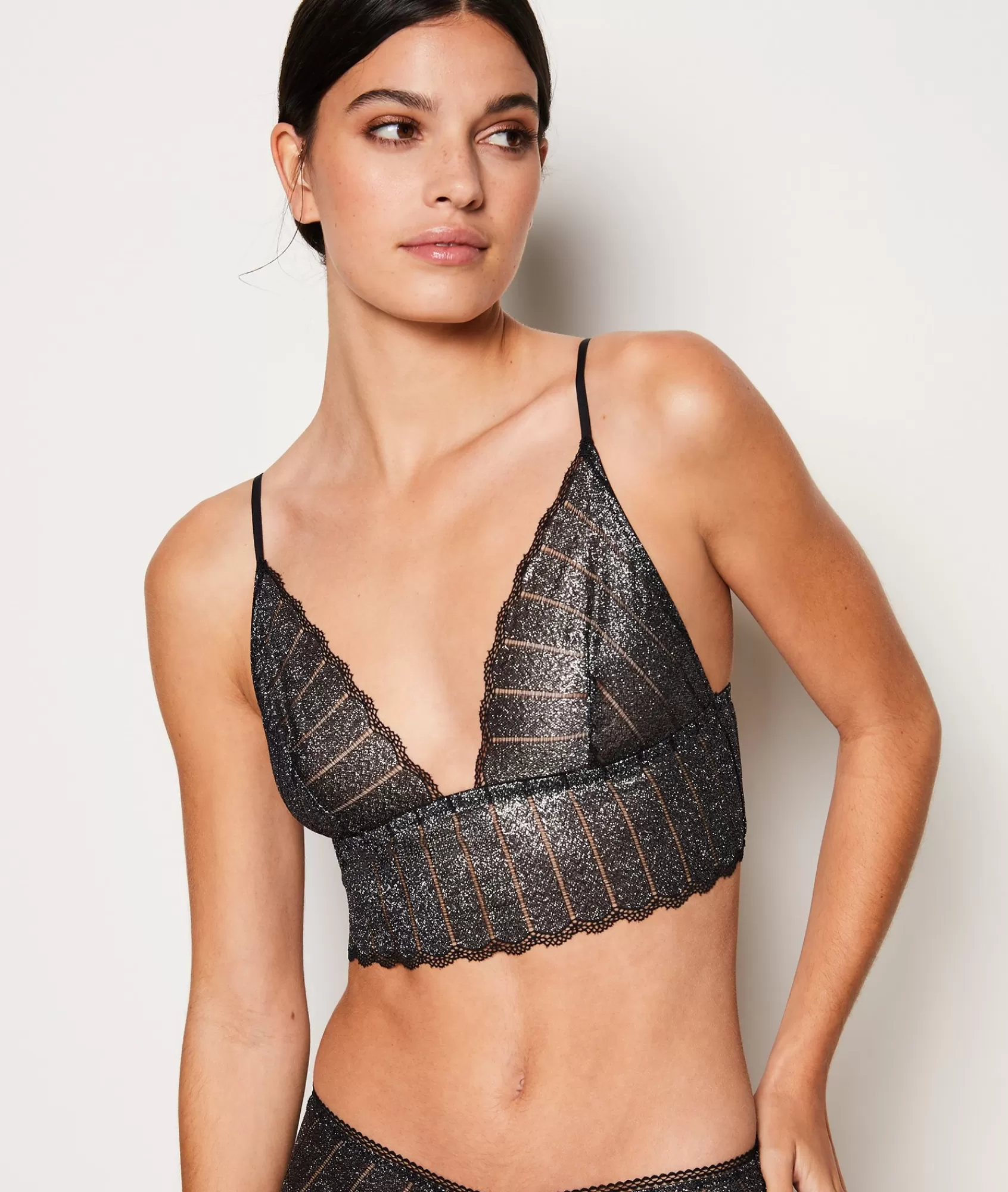 Etam Triangle Bras | Wireless Bras>Triangle sans armatures irisé