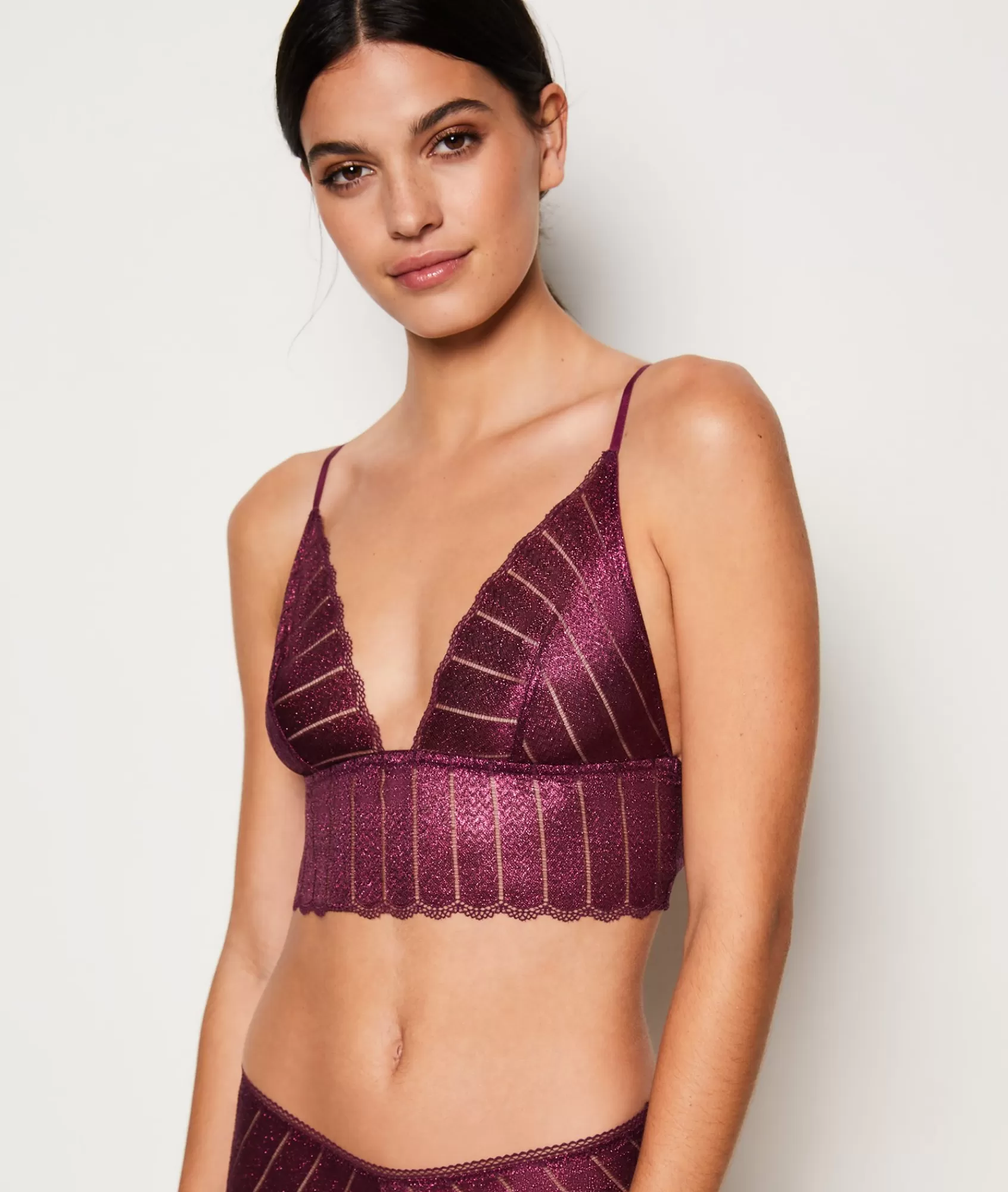 Etam Triangle Bras | Wireless Bras>Triangle sans armatures irisé
