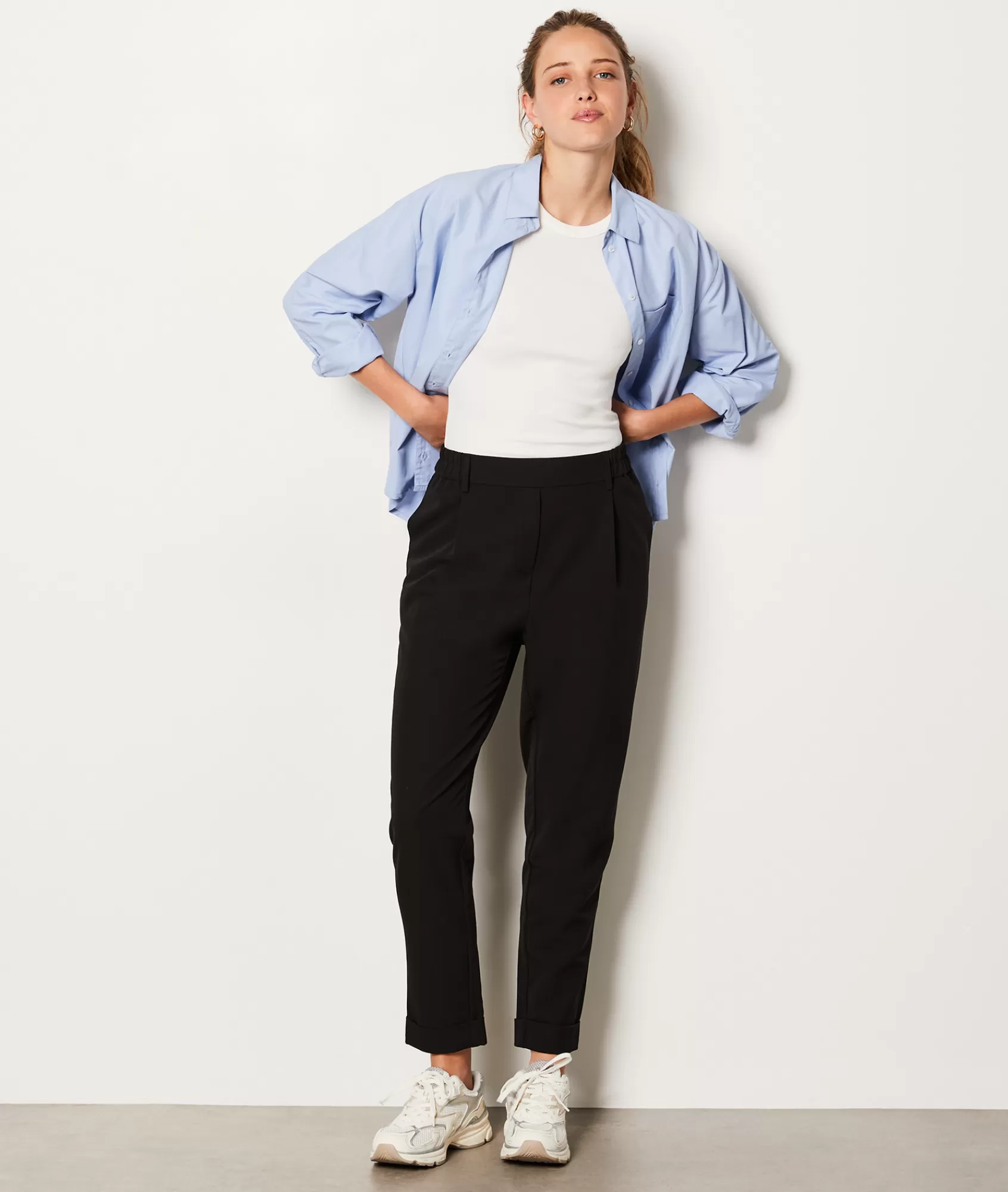 Etam Cigarette Pants>Trousers with a cigarette cut