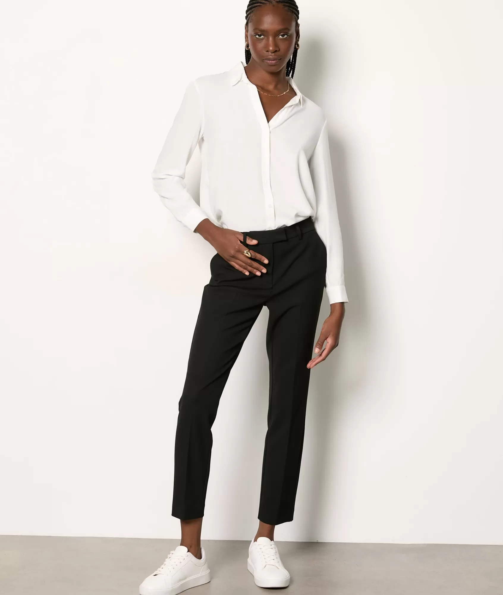 Etam Cigarette Pants>Trousers with a cigarette cut