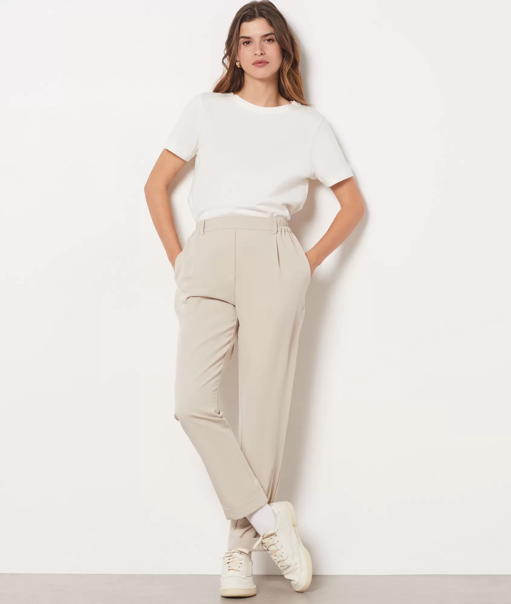 Etam Cigarette Pants>Trousers with a cigarette cut