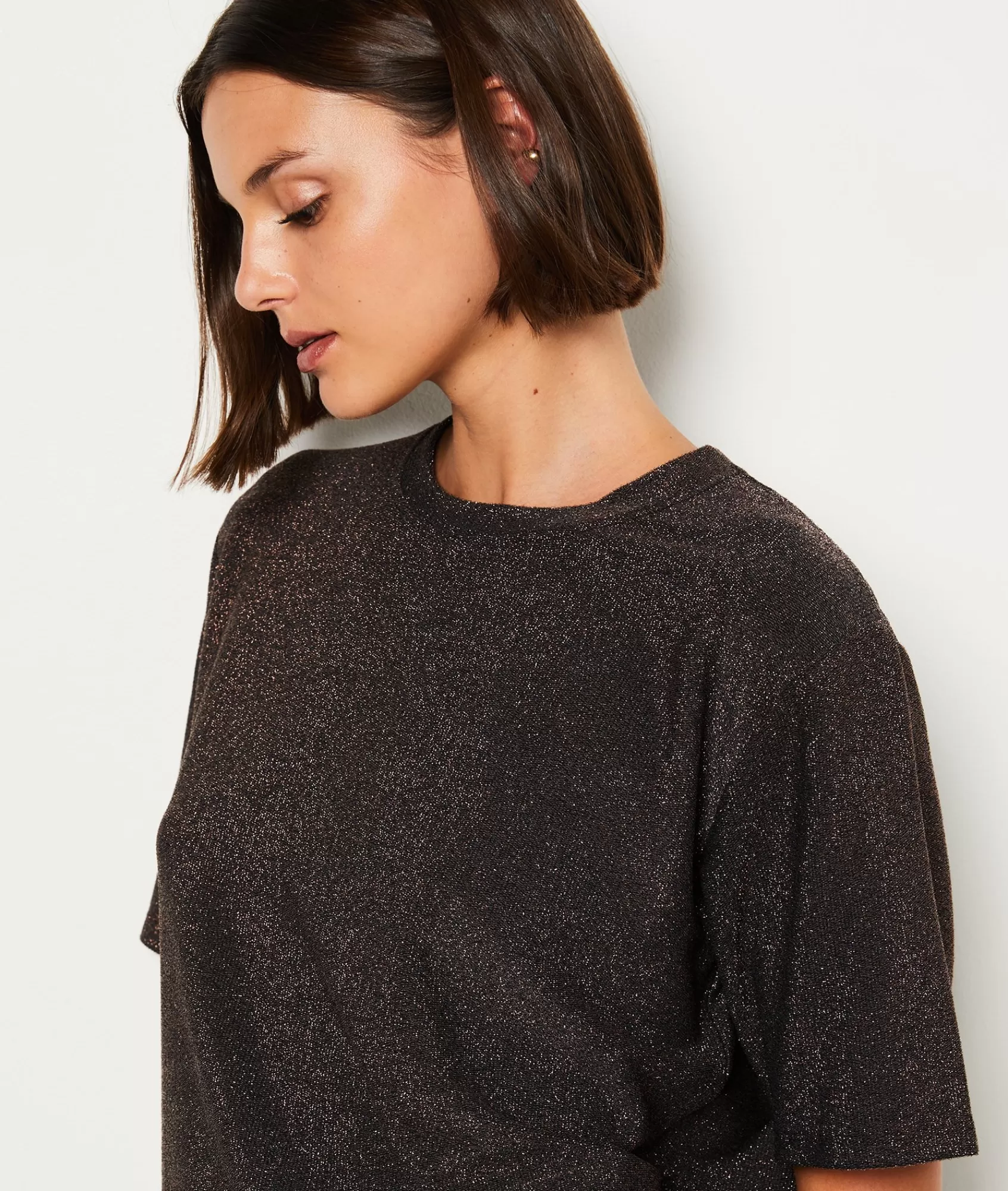 Etam T-shirts>T-shirt manches courtes irisé