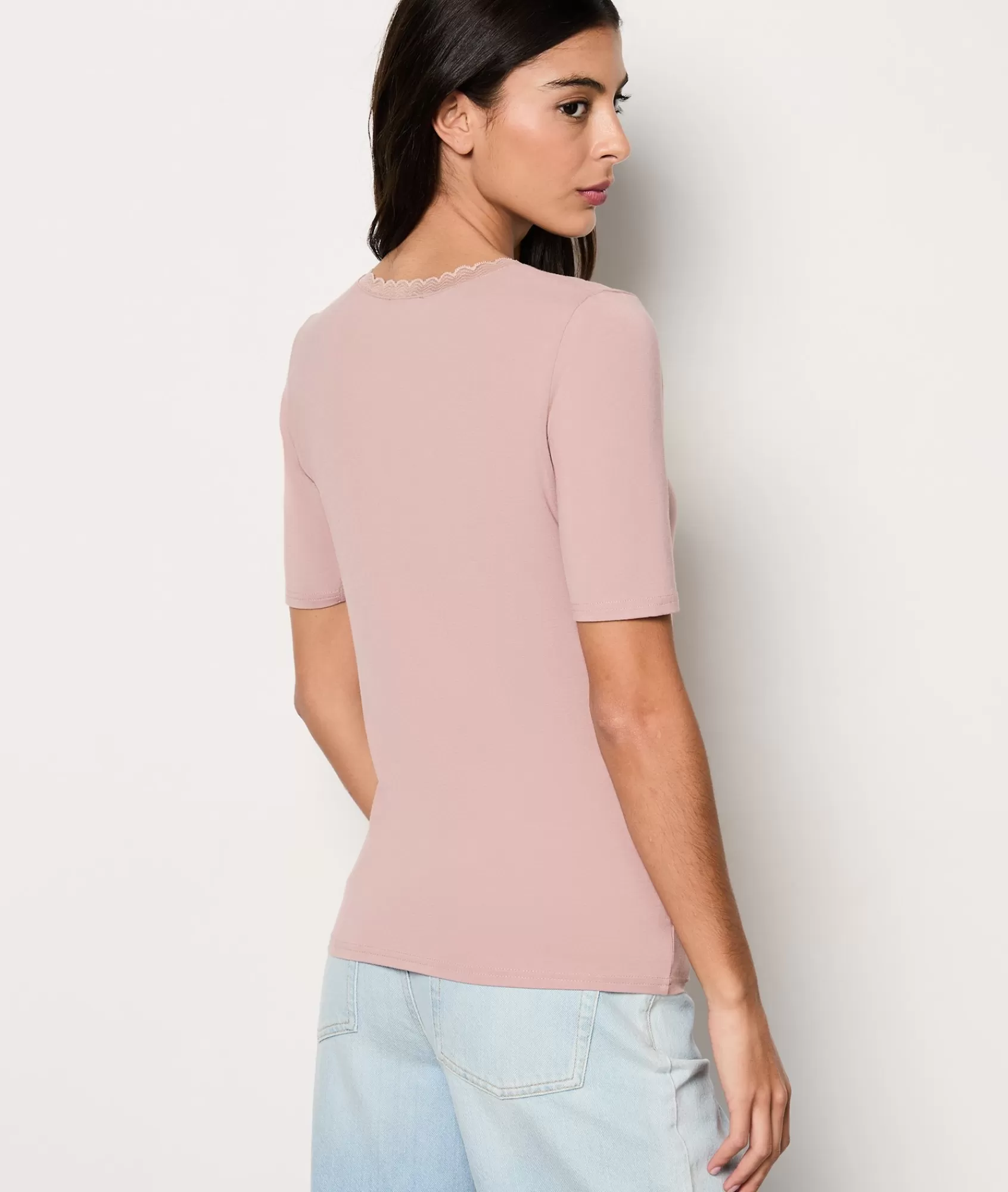 Etam Pyjama Tops>T-shirt manches courtes maille thermique