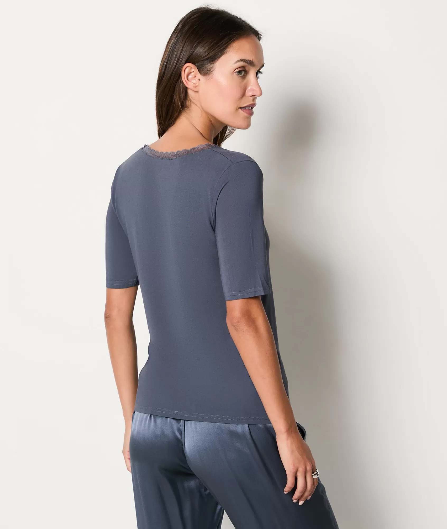 Etam Pyjama Tops>T-shirt manches courtes maille thermique