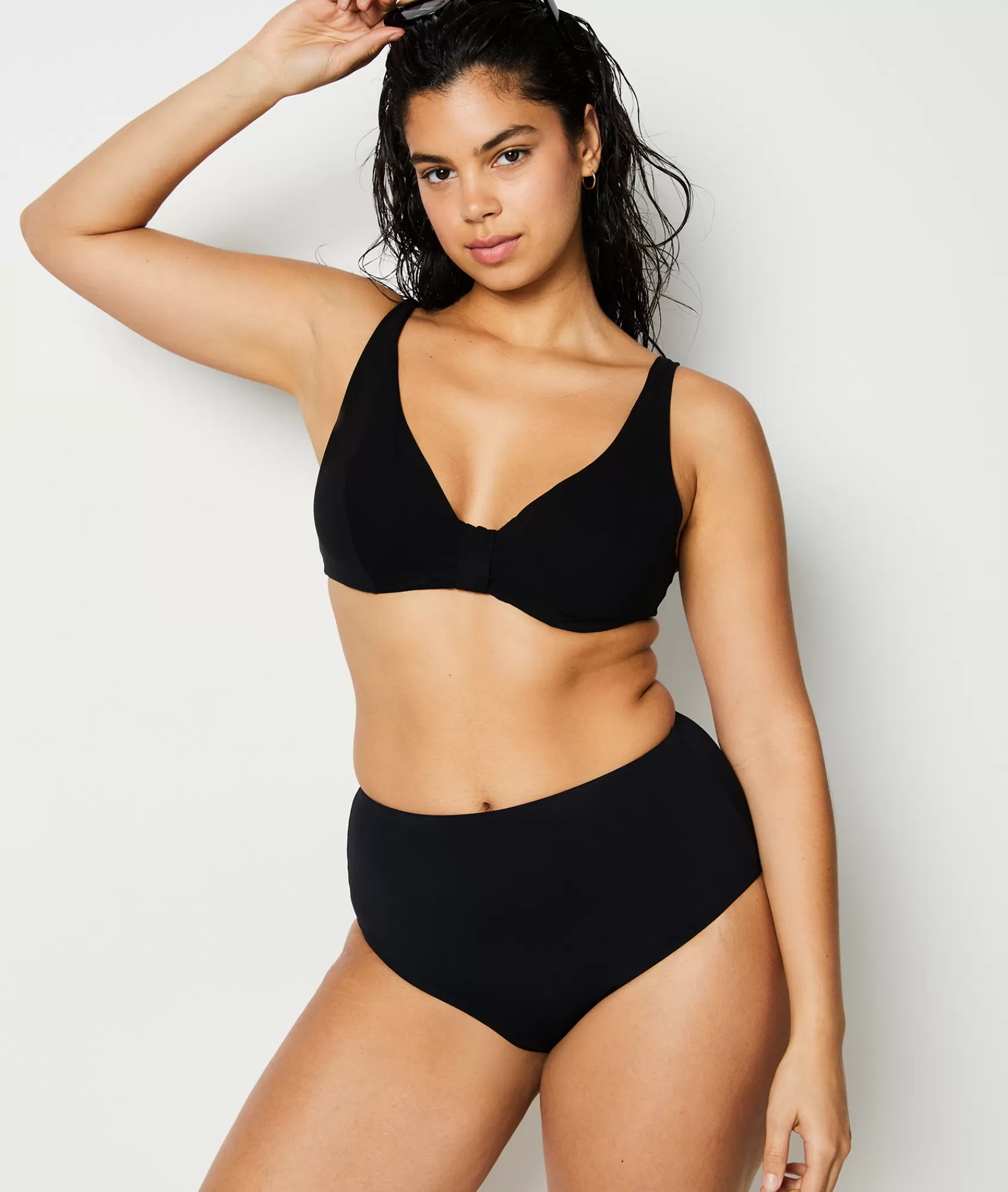Etam Balconette Tops>Underwired Triangle Bikini Top