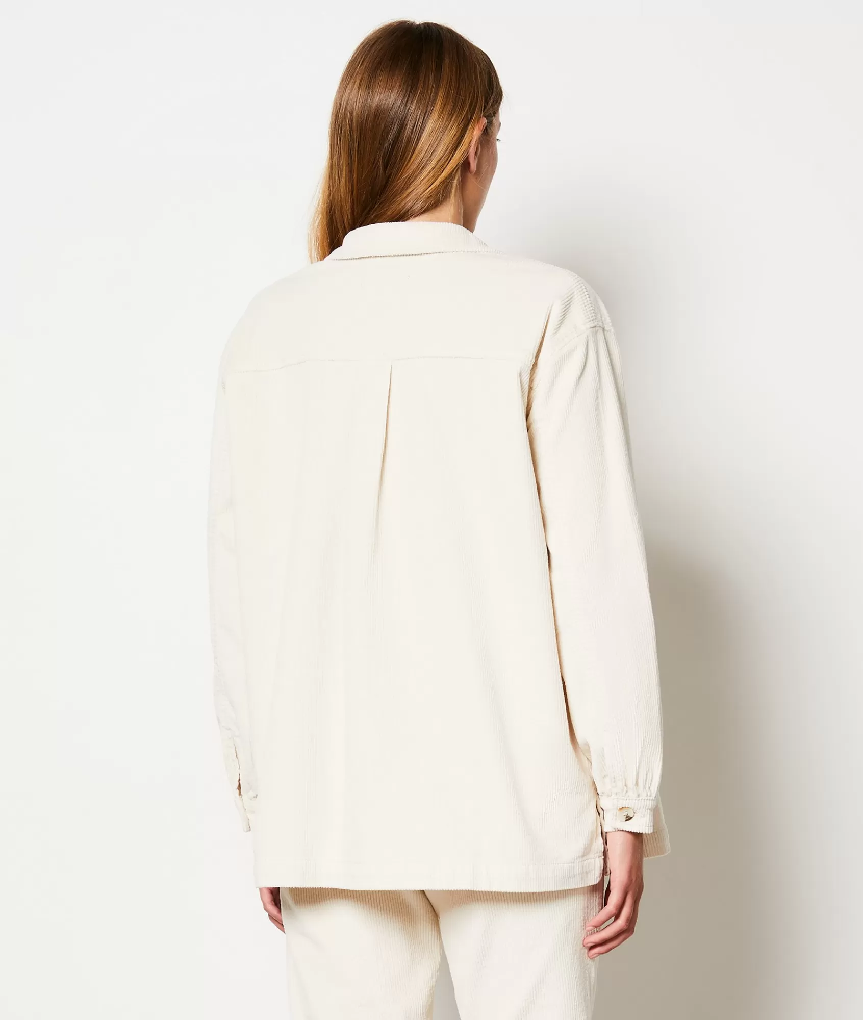 Etam Jackets>Veste boutonnée cotelé