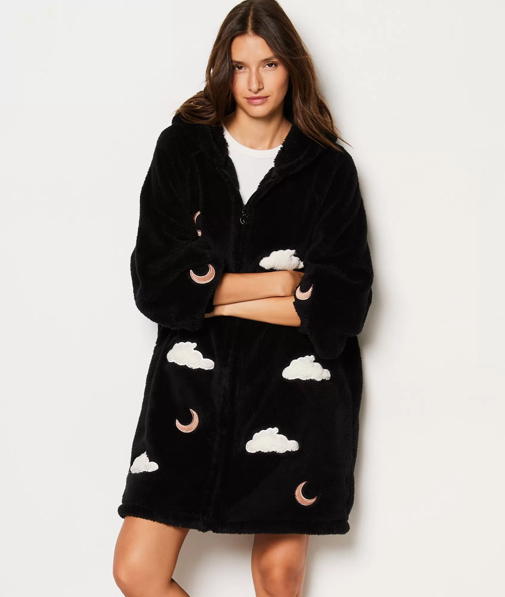 Etam Robes & Kimonos>Veste longue polaire