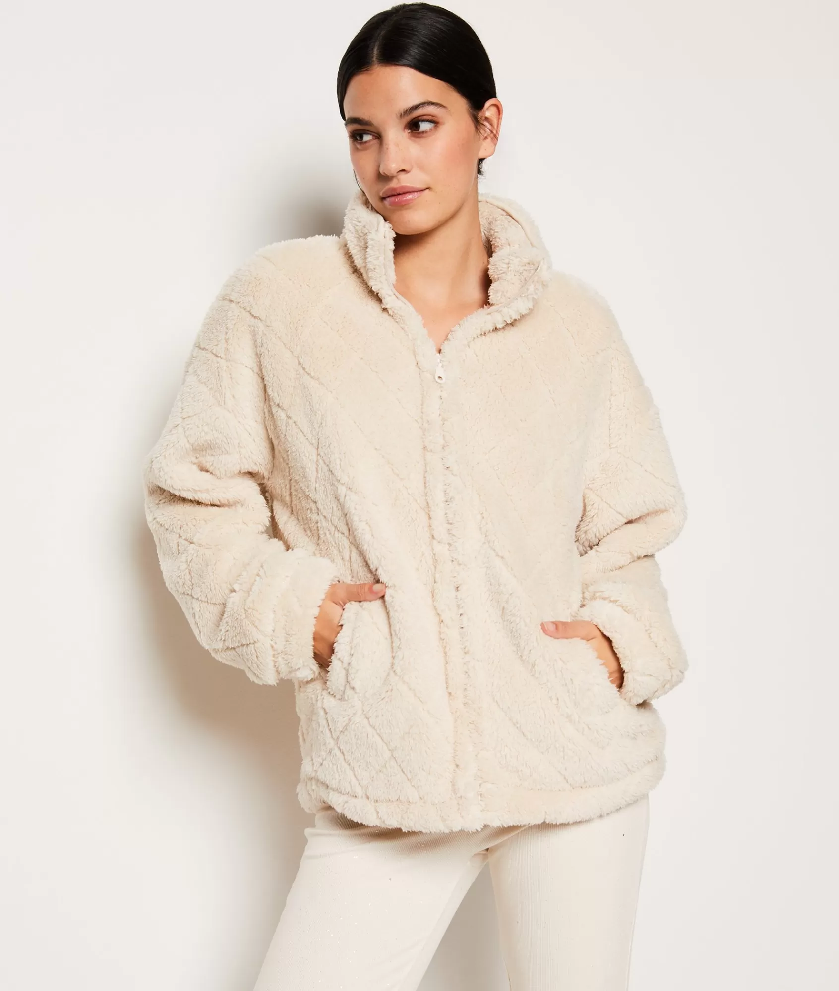 Etam Pyjama Ponchos, Sweatshirts & Jackets>Veste polaire