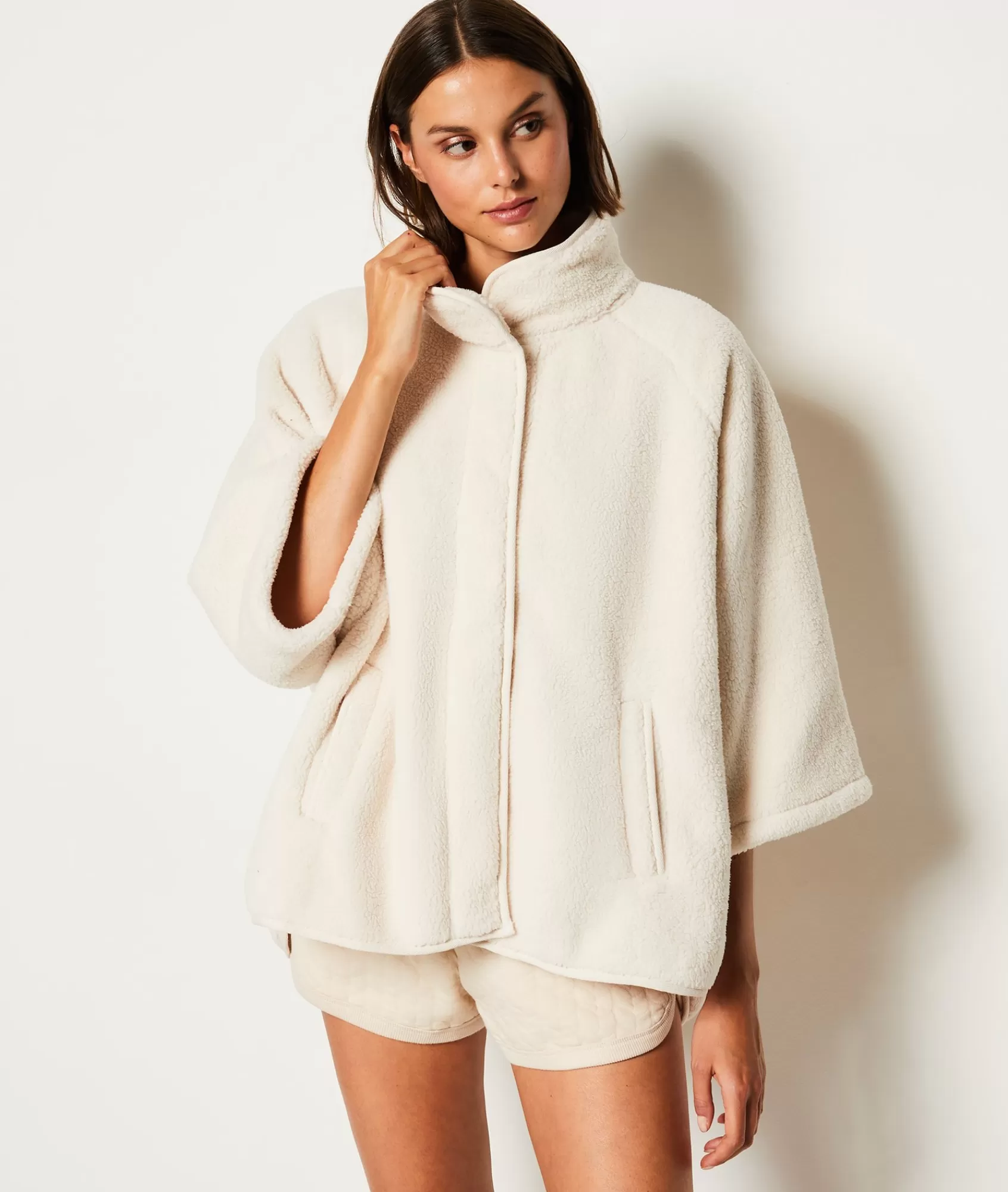 Etam Pyjama Ponchos, Sweatshirts & Jackets>Veste polaire