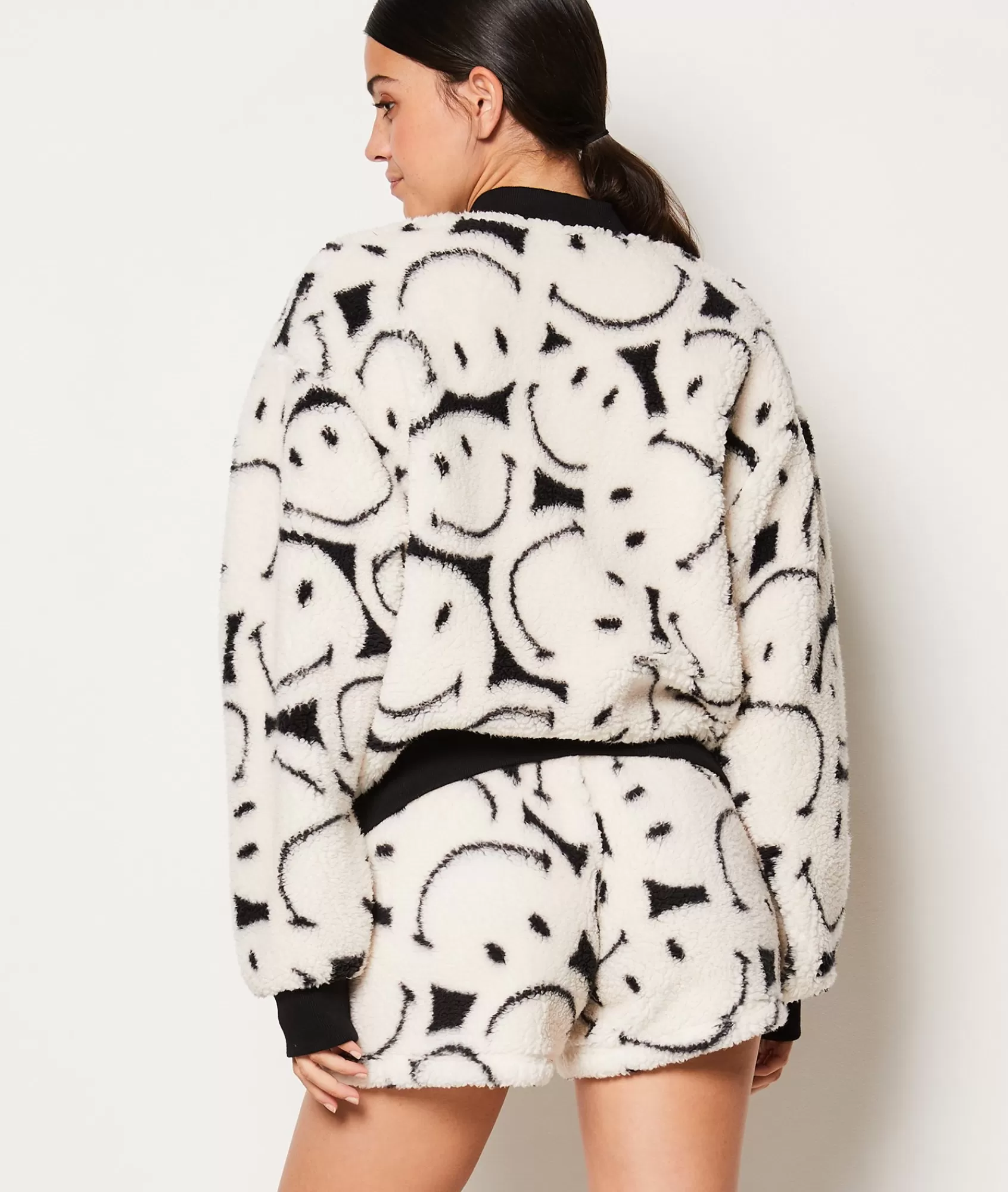 Etam Pyjama Ponchos, Sweatshirts & Jackets>Veste polaire Smiley®ORIGINALS