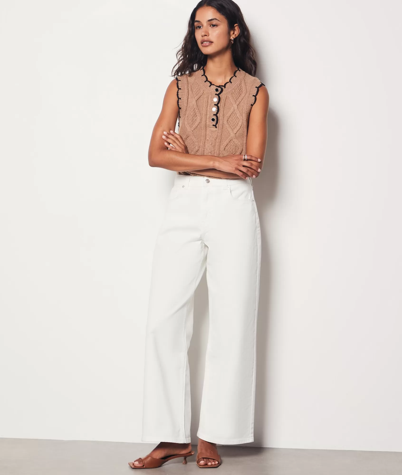 Etam Wide-leg Pants>Wide Cut Jeans